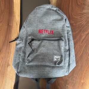 Herschel Backpack with Embroidered Netflix Logo